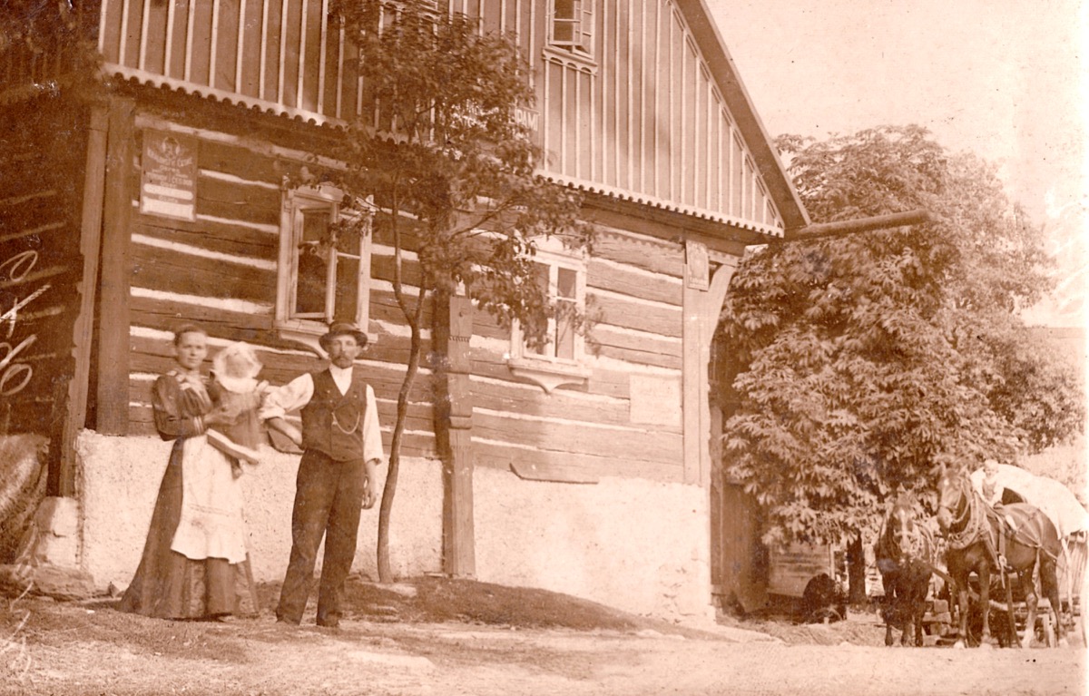 Rodina Antonína Berana v roce 1909